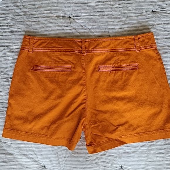 EUC NY&C SHORTS. SIZE 8. Burnt Orange Color - Picture 2 of 5